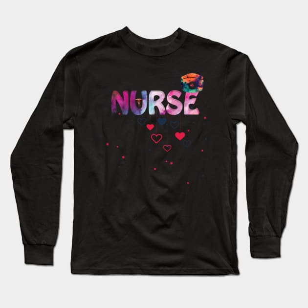 Nurse Long Sleeve T-Shirt by Riyadkhandaker